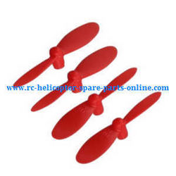 Shcong Cheerson CX-OF RC quadcopter accessories list spare parts main blades (Red)