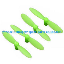 Shcong JJRC DHD D2 RC quadcopter accessories list spare parts main blades (Green)