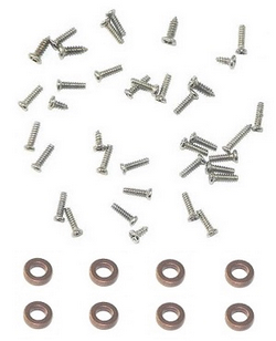 JJRC H12CH H12WH H12C H12W screws set with 8*copper bearings