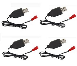 JJRC H12CH H12WH H12C H12W USB charger wire 4pcs