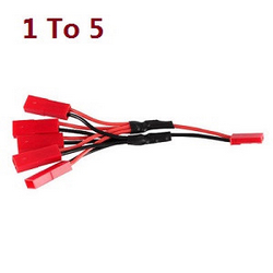 JJRC H12CH H12WH H12C H12W 1 to 5 charger wire