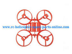 Shcong E010S E010C quadcopter accessories list spare parts main frame (Red)