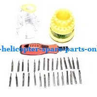Shcong E010S E010C quadcopter accessories list spare parts 1*31-in-one Screwdriver kit package