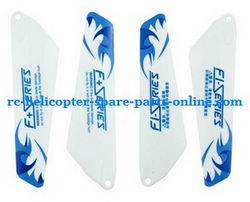 Shcong DFD F106 RC helicopter accessories list spare parts main blades (Blue)