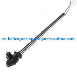 Shcong DFD F106 RC helicopter accessories list spare parts tail big pipe + tail motor + tail motor deck (set)