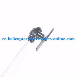 Shcong DFD F106 RC helicopter accessories list spare parts tail blade + tail motor + tail motor deck (set)