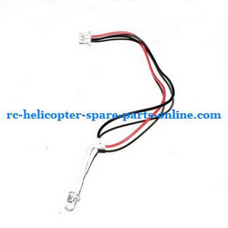 Shcong DFD F106 RC helicopter accessories list spare parts LED light in the head cover
