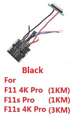 Shcong SJRC F11, F11 PRO, F11 4K PRO, F11s PRO, F11s 4k PRO RC Drone accessories list spare parts power board (Only for F11 4K Pro and F11s Pro and F11s 4K Pro) Black