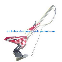 Shcong DFD F161 helicopter accessories list spare parts tail set red color