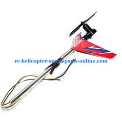 Shcong DFD F162 helicopter accessories list spare parts tail set red color