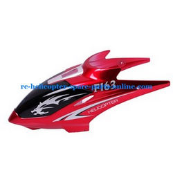 Shcong DFD F163 helicopter accessories list spare parts head cover red
