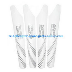 Shcong DFD F163 helicopter accessories list spare parts main blades (2x upper + 2x lower)