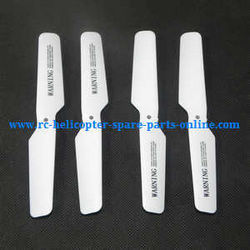 Shcong DFD F182 RC Quadcopter accessories list spare parts main blades (White)