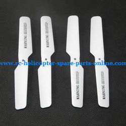 Shcong DFD F183 F183D quadcopter accessories list spare parts main blades propellers (White)