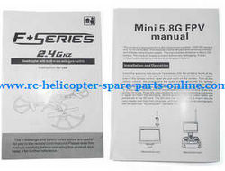 Shcong JJRC H8 H8C H8D quadcopter accessories list spare parts English manual instruction book (F183D H8D)