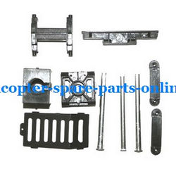 Shcong MJX F39 F639 RC helicopter accessories list spare parts Fixed plastic parts set