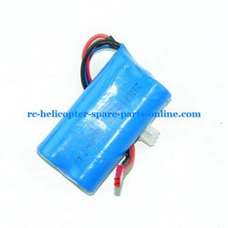Shcong MJX F45 F645 helicopter accessories list spare parts battery 7.4v 2200mAh red JST plug