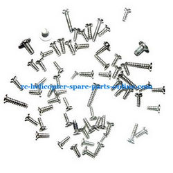 Shcong MJX F45 F645 helicopter accessories list spare parts screws set
