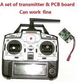 MJX F45 F645 helicopter accessories list spare parts transmitter with PCB BOARD (a set)