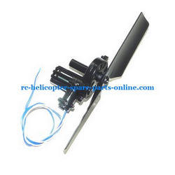 Shcong MJX F46 F646 helicopter accessories list spare parts tail blade + tail motor + tail motor deck (set)