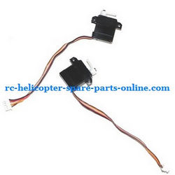 Shcong MJX F47 F647 RC helicopter accessories list spare parts SERVO set (Left + Right) 2pcs