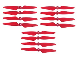 Shcong SJRC F7 F7S 4K Pro main blades Red 3sets - Click Image to Close