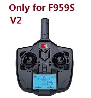 Shcong Wltoys WL F959 F959S Airplanes Helicopter accessories list spare parts remote controller transmitter (Only for F959S V2)