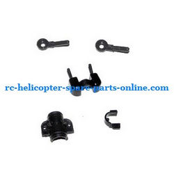 Shcong FQ777-502 helicopter accessories list spare parts fixed set of the support bar and decorative set
