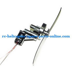 Shcong FQ777-502 helicopter accessories list spare parts tail blade + tail motor + tail motor deck (set)