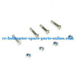 Shcong FQ777-502 helicopter accessories list spare parts fixed screws for the blades