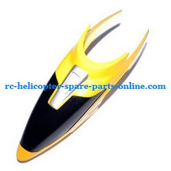 Shcong FQ777-505 helicopter accessories list spare parts head cover (Yellow)