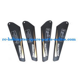 Shcong FQ777-507D FQ777-507 RC helicopter accessories list spare parts main blades (2x upper + 2x lower)