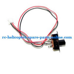 Shcong FQ777-555 helicopter accessories list spare parts on/off switch wire