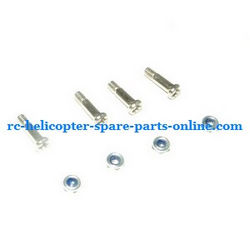 Shcong FQ777-555 helicopter accessories list spare parts fixed screws for the blades