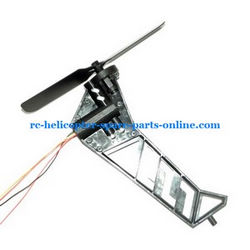 Shcong FQ777-603 helicopter accessories list spare parts tail blade + tail motor + tail motor deck + tail LED light (set)