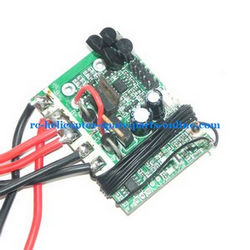 Shcong FQ777-603 helicopter accessories list spare parts PCB board frequency: 27Mhz