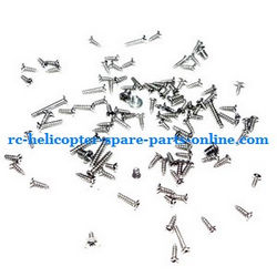 Shcong FQ777-777D FQ777-777 RC helicopter accessories list spare parts screws set