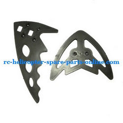 Shcong FQ777-777D FQ777-777 RC helicopter accessories list spare parts tail decorative set (Black)