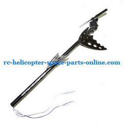 Shcong FQ777-777D FQ777-777 RC helicopter accessories list spare parts tail set (Black)