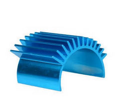 Shcong Feiyue FY06 FY07 RC truck car accessories list spare parts heat sink (Blue) - Click Image to Close