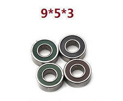 Shcong Feiyue FY06 FY07 RC truck car accessories list spare parts bearing 4pcs (9*5*3) - Click Image to Close