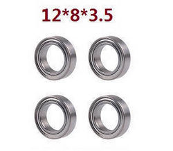 Shcong Feiyue FY06 FY07 RC truck car accessories list spare parts bearing 4pcs (12*8*3.5) - Click Image to Close