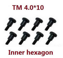 Shcong Feiyue FY06 FY07 RC truck car accessories list spare parts inner hexagon screws TM 4.0*10 8pcs