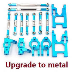 Shcong Feiyue FY06 FY07 RC truck car accessories list spare parts connect rod set + swing arm + universal seat and coupling set (Upgrade to metal) - Click Image to Close