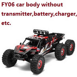 Shcong Feiyue FY06 car body without transmitter,battery,charger,etc. Red