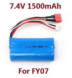 Shcong Feiyue FY06 FY07 RC truck car accessories list spare parts 7.4V 1500mAh battery For FY07