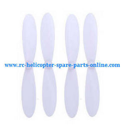 Shcong Hubsan H107C+ H107D+ RC Quadcopter accessories list spare parts main blades (White)