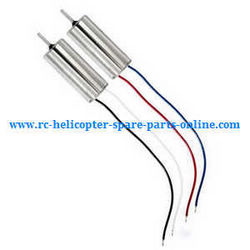 Shcong Hubsan H107C+ H107D+ RC Quadcopter accessories list spare parts main motors 2pcs