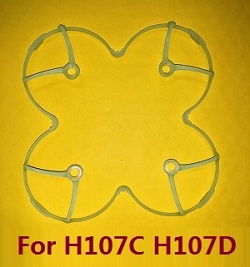 Shcong H107C H107D Hubsan X4 RC Quadcopter accessories list spare parts protection frame set Green