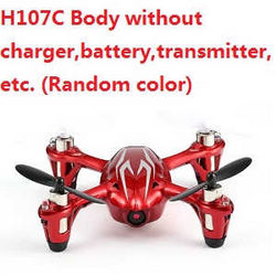 Shcong Hubsan X4 H107C Body without transmitter,battery,charger,etc. (Random color)